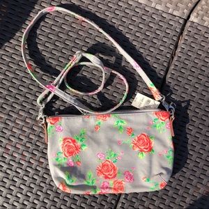 Victoria’s Secret canvas floral bag!